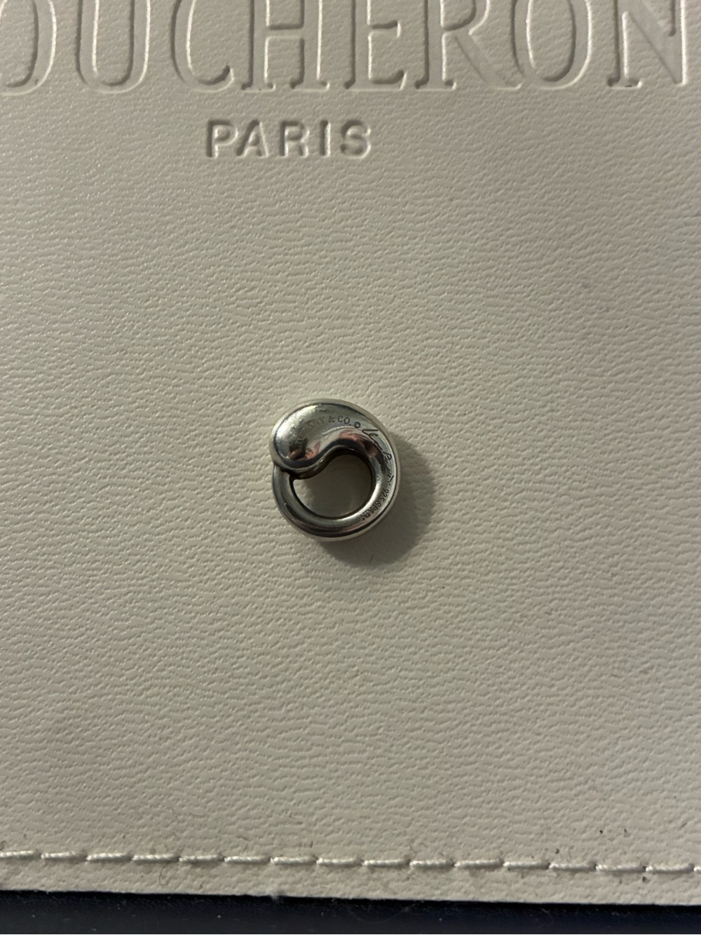 Tiffany & Co. Elsa Peretti Eternal Circle sterling silver pendant